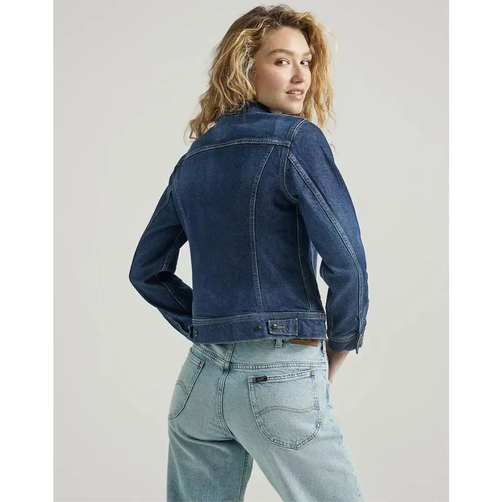 LEE Rider Denim Jacket Size M - Picture 3 of 11